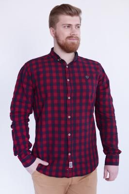 Рубашка мужская в широкую стильную клетку серии PIETRO