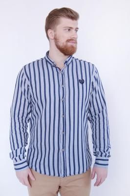 Рубашка мужская в вертикальную полоску серии BERGMAN U.K